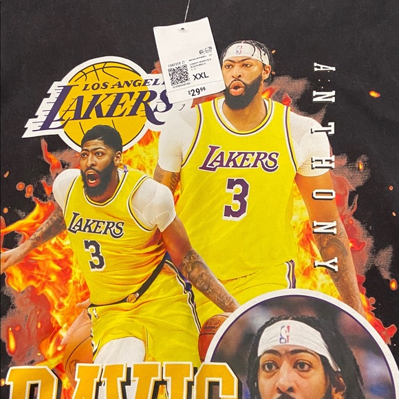 Forever 21 Black Lakers Graphic Tee - Picture 3 of 4